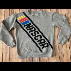 Nascar XS sweater. Gray